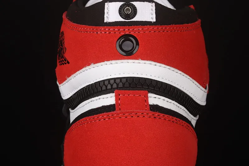 All categories Air Jordan Jordan series basketball shoes Air Jordan 1 High Z version Air Jordan 1 Switch AJ1 Joe 1 burgundy zipper high-top cultural basketball shoes CW6576-700
